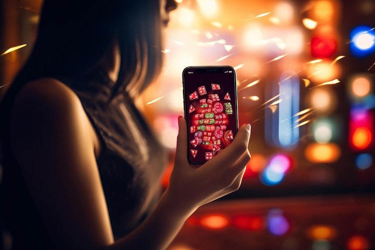 Antarmuka papan taruhan VIP Roulette dengan opsi chip, nomor roulette, dan taruhan luar yang ditampilkan di layar mobile